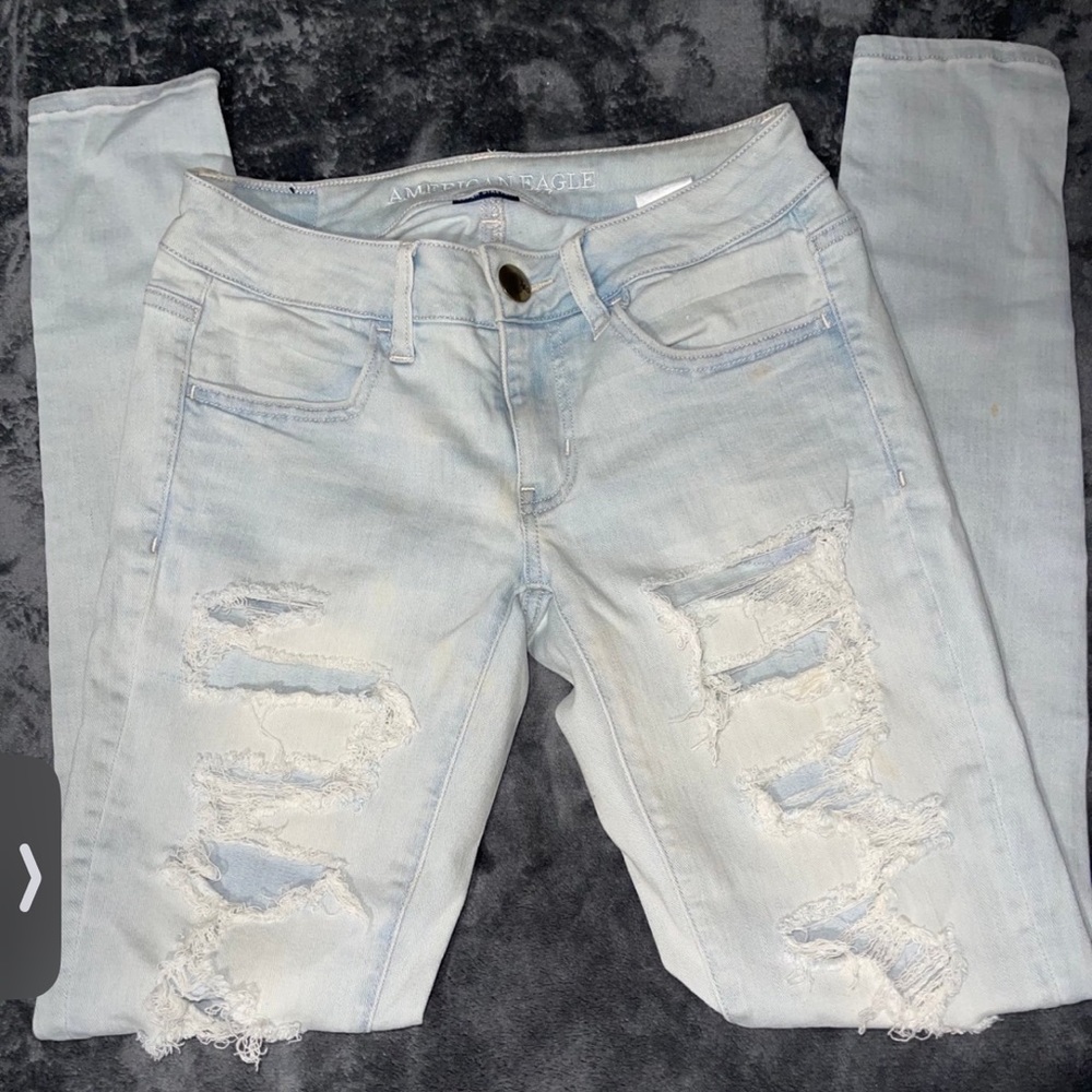 American Eagle super low rise jegging